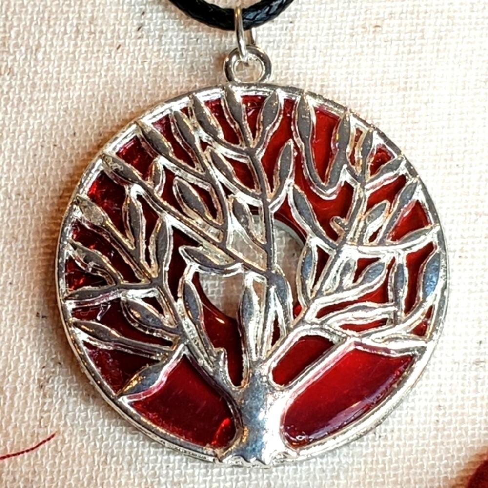 Tree of Life on a Painted Washer Neck…